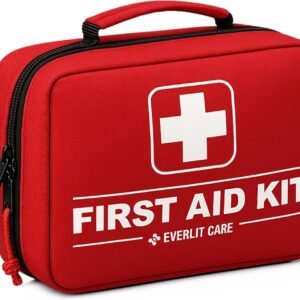 Kit de primeros auxilios multiusos para cortes, rasguños, quemaduras, preparación de emergencia, para el hogar, oficina, automóvil, viajes