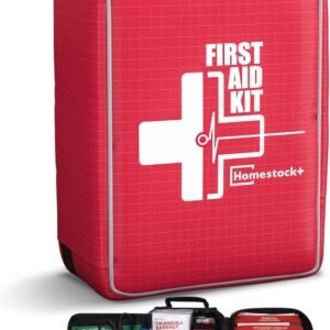 Kit de primeros auxilios, kit de primeros auxilios para trauma mejorado con compartimentos etiquetados, kits médicos de emergencia con sistema Molle