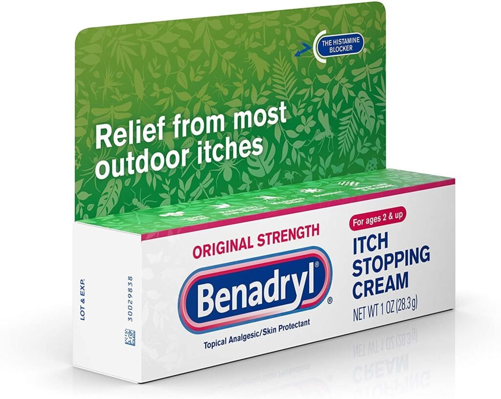 Benadryl Extra Strength 1.0 oz para respuesto de botiquin de primeros auxilipo
