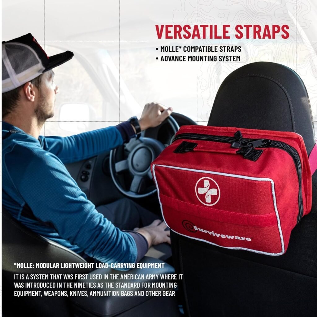 Surviveware-238-piesas02 mejores kits de primeros auxilios para coche